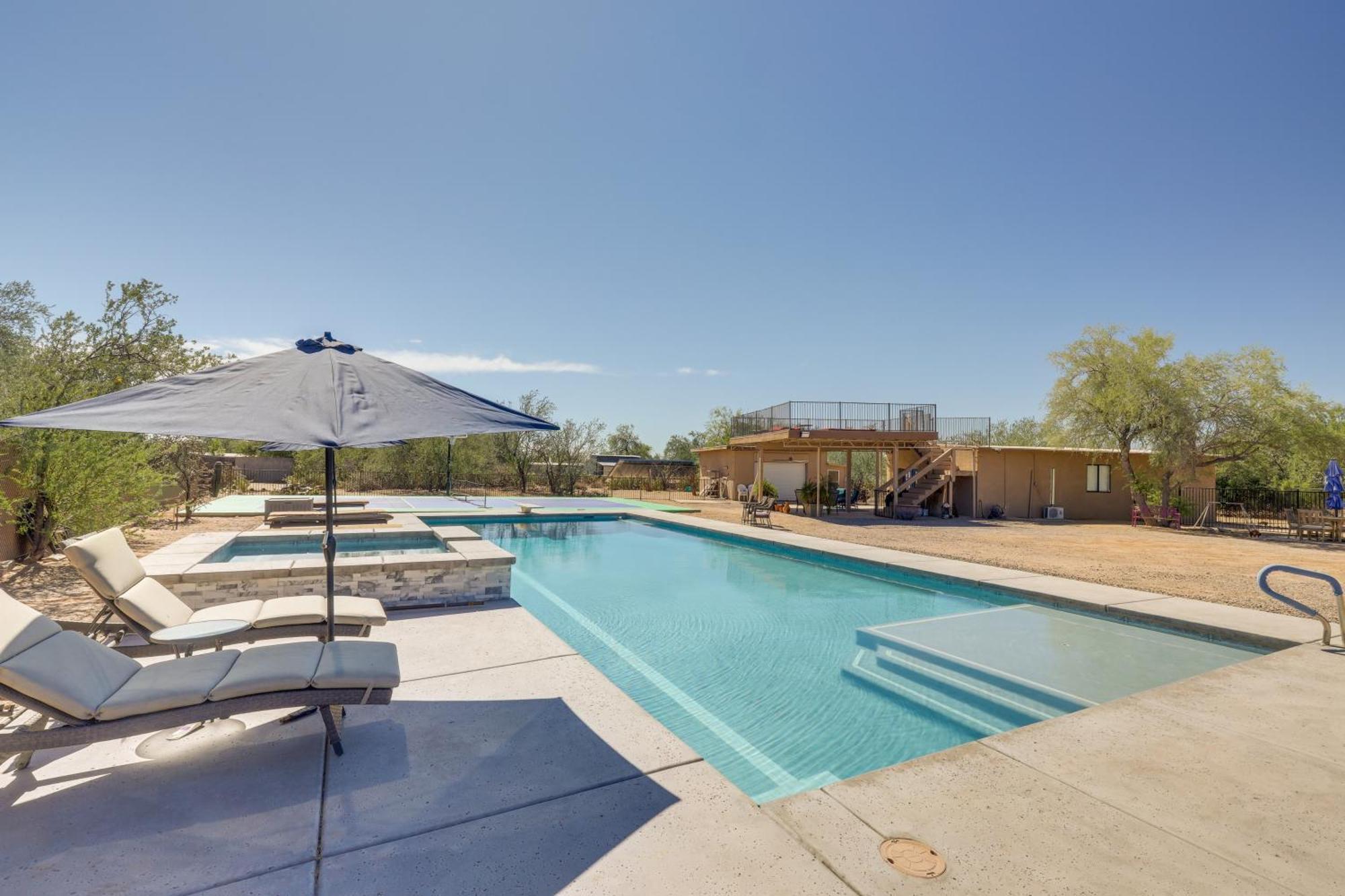 Oro Valley Retreat With Pool, Spa And Rooftop Views! Ngoại thất bức ảnh
