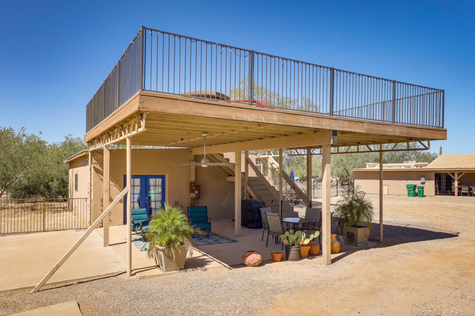 Oro Valley Retreat With Pool, Spa And Rooftop Views! Ngoại thất bức ảnh